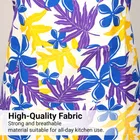 Cotton Cooking Apron, Multicolor, Free Size