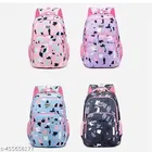 Polyester Backpack Bag, Black