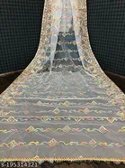 Embroidered Rajasthani Net 