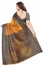 Mysore Silk Printed Saree for Women 