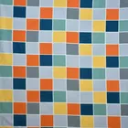 Glace Cotton Elastic Fitted Double Bedsheet with 2 Pillow Covers 