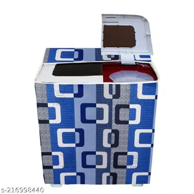 Polyester Washing Machine Cover (Multicolor)