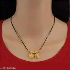 Alloy Mangalsutra with 2 Pair Earrings for Women 