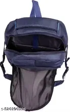 Polyester Backpack for Men & Women, Blue