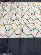 Cotton Silk Abstract Saree for Women 