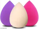 Makeup Blender Puff (Multicolor, Pack of 3)