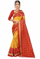 SVB साड़ी मैसुर सिल्क कलमकारी साड़ी 