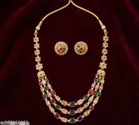 Brass Jewellery Set for Women 