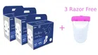 First Drop XXXL Sanitary Pads (40 Pcs) for Women with Free Razor (Set of 3)