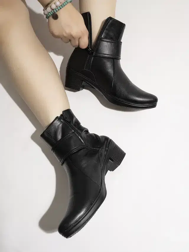 Boots for Women (Black, 37)