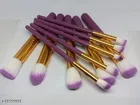 Makeup Brushes Set, Multicolor, Set of 1