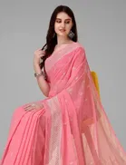 Silk Embellished Saree for Women 