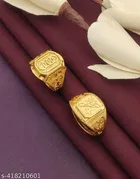 Pack of 2 Gold Rings for Women 
