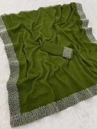 Georgette Woven Design Saree for Women 