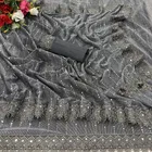 Lycra Blend Embellished Saree for Women 