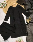 Embroidered Palazzo Pants for Women 