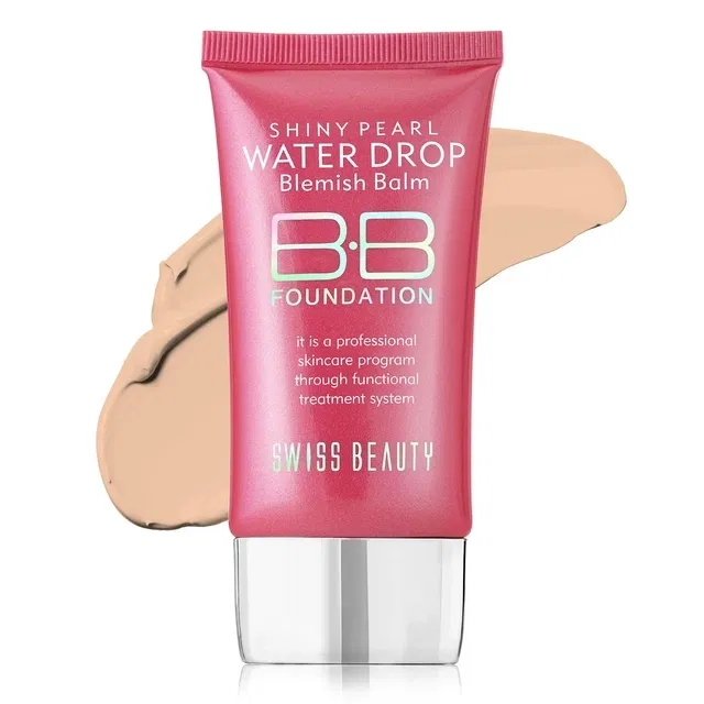 Swiss Beauty Shiny Pearl Water Drop BB Foundation (Shade-2) (40 ml)