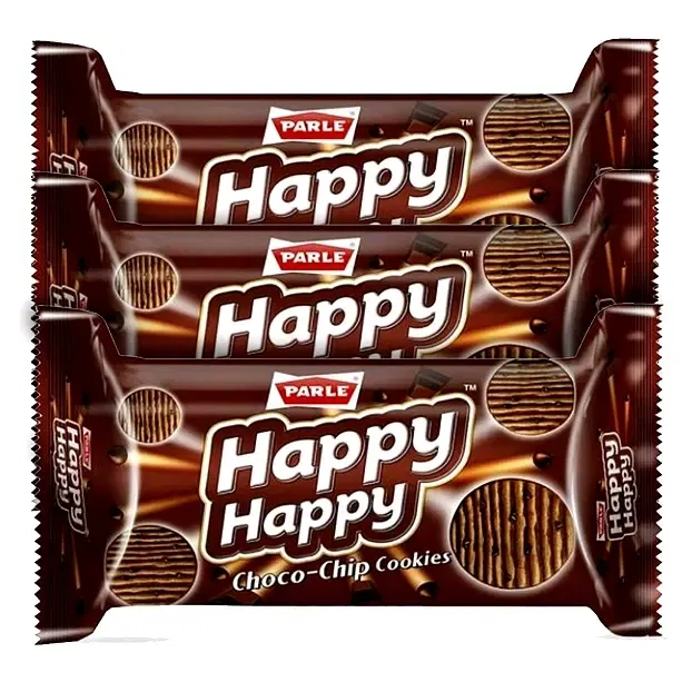 पार्ले हैप्पी हैप्पी चोको चिप कूकीज 3X63 g (सेट ऑफ़ 3)