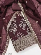 Georgette Punjabi/All Over Suits Semi-Stitched Suits 