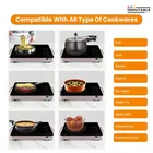 Immutable Infralite Pro ICT 2200W Black Infrared Cooktop, Auto Shut Off & Overheat Protection 