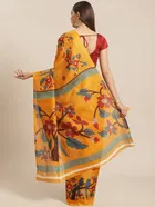 Khadi Printed Saree for Women 