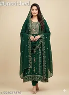 Embroidered Patiala Suits for Women 