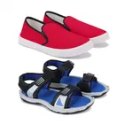 Combo of Casual Shoes & Sandals for Men 