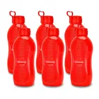 Airtight Plastic Water Bottle with Lid 