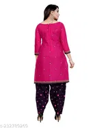Cotton Printed Salwar Suit for Women 