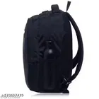 Polyester Backpack for Men & Women, Black