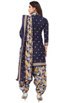 Cotton Block Print Unstitched Suits Fabric for Women 