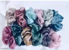 Stylish Fabric Scrunchies for Women 