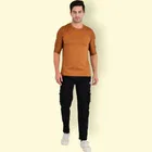 Lycra Nylon Logo Printed Track Pant for Men 