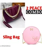 Crossbody Bags & Sling Bags for Women, Pack of 2 