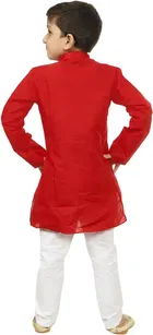 Cotton Embroidery Kurta & Pajama Set for Boys 