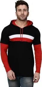 Full Sleeve Hooded T-Shirt for Men 