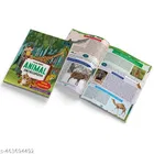 Young Minds Encyclopedia - Set Of 3 - Animals , General Knowledge , And Space Encyclopedia For Kids ,