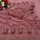 Lycra Blend Embellished Saree for Women 