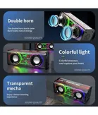 Life Like 10W With Rgb Light 10 W Bluetooth Speaker Bluetooth V 5.3 With Usb,Sd Card Slot Playback Time 10 Hrs