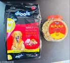 Drools Adult Chicken & Egg 1.2kg+Drools Dog Biscuit 400gm ,