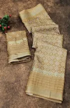 Dola Silk Printed Saree for Women 