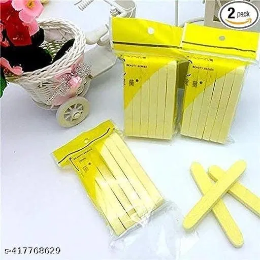 Silicone Makeup Removal Sponges (Yellow, Set of 2)