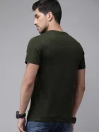 Round Neck Printed T-Shirt for Men 