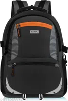 Polyester Backpacks for Men & Women (Black, 35 L)