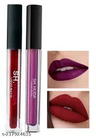 Liquid Lipstick for Women, Multicolor, Pack of 2