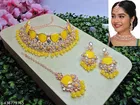 Rose Gold Finish Beautiful Choker Set for Women 