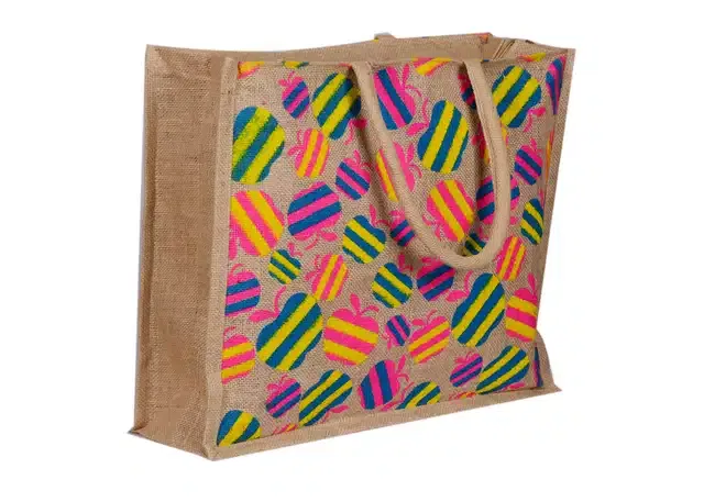 Jute Vegetable Shopping Bag (Brown)
