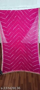 Georgette Printed Saree for Women 