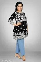 Georgette Chikankari Top for Women 