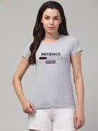 Round Neck Printed T-Shirt for Women 